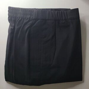 Woman Within Trouser Pants Stretch Waist Womens Plus 28W Black